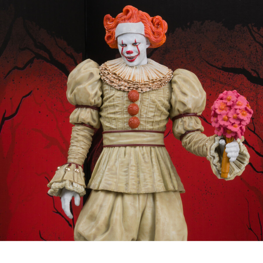 pennywise flashback welcome to derry 6 posed figure gold label