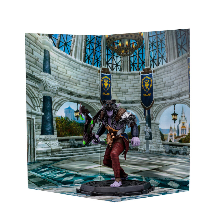 elf druidrogue epic world of warcraft 112 scale posed figure