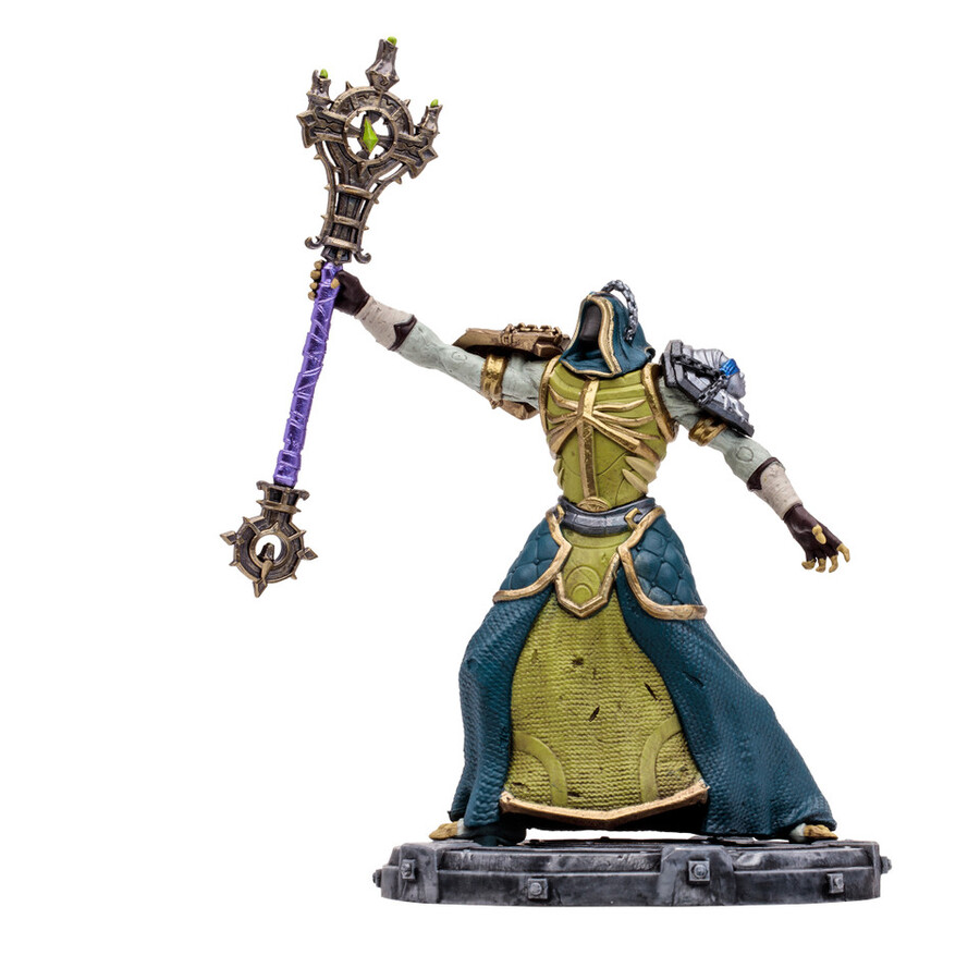 undead priestwarlock world of warcraft 112 scale posed figure