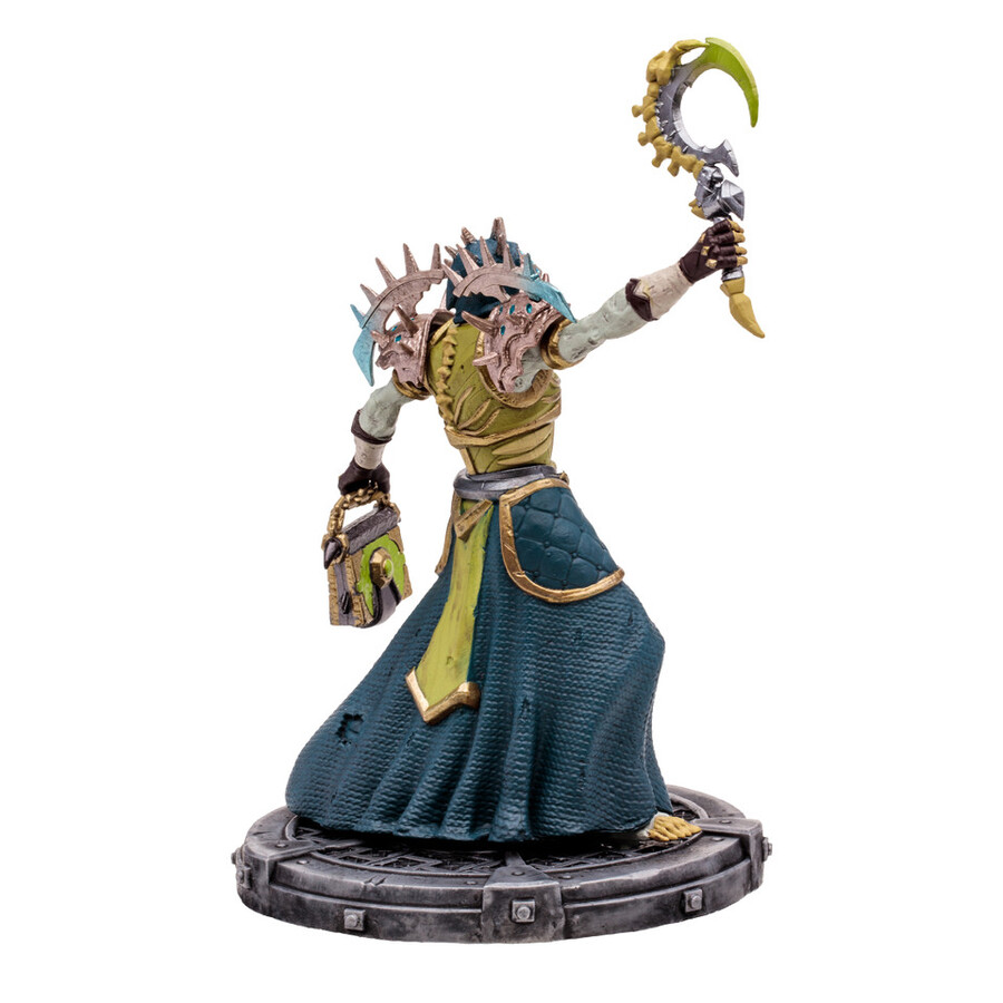 undead priestwarlock world of warcraft 112 scale posed figure